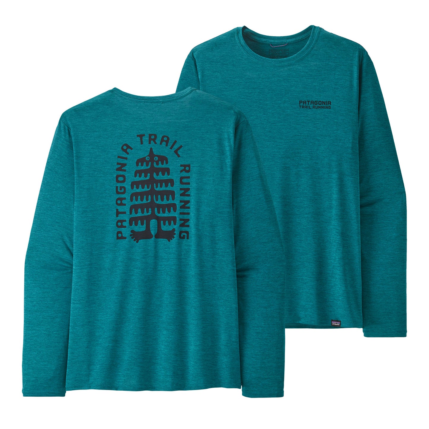 Patagonia®男款 Long-Sleeved Capilene® Cool Daily Graphic Shirt - Lands
