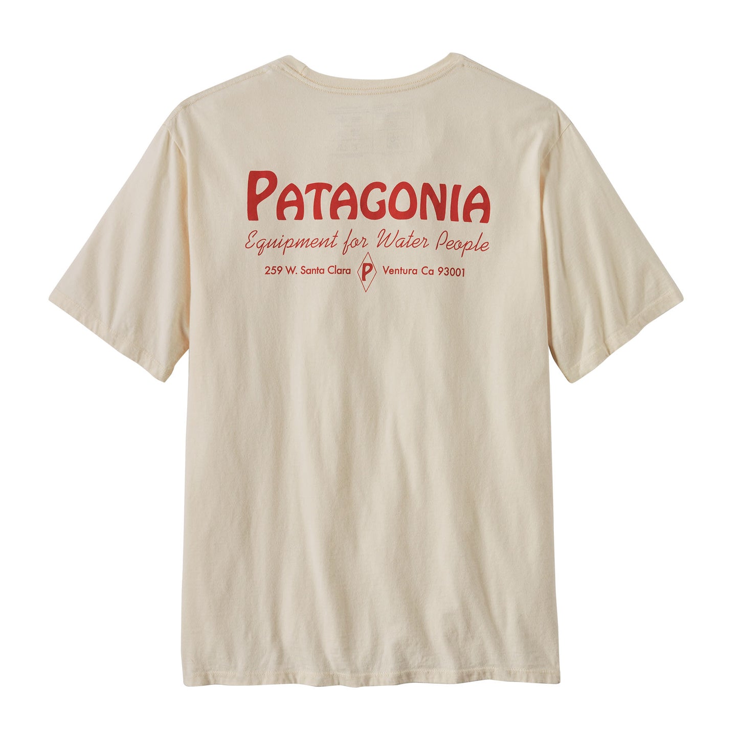 Patagonia®男款 Water People Organic Pocket T-Shirt