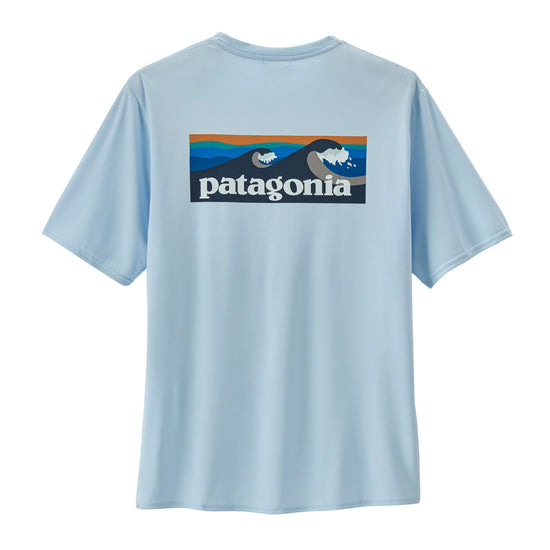 Patagonia®男款 Capilene® Cool Daily Graphic Shirt - Waters