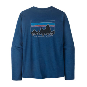 Patagonia®男款 Long-Sleeved Capilene® Cool Daily Shirt - '73 Skyline