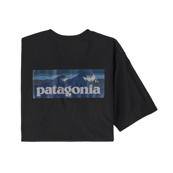 Patagonia®男款 Boardshort Logo Pocket Responsibili-Tee®