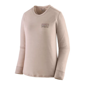 Patagonia®女款 Long-Sleeved Capilene® Cool Merino Blend Graphic Shirt