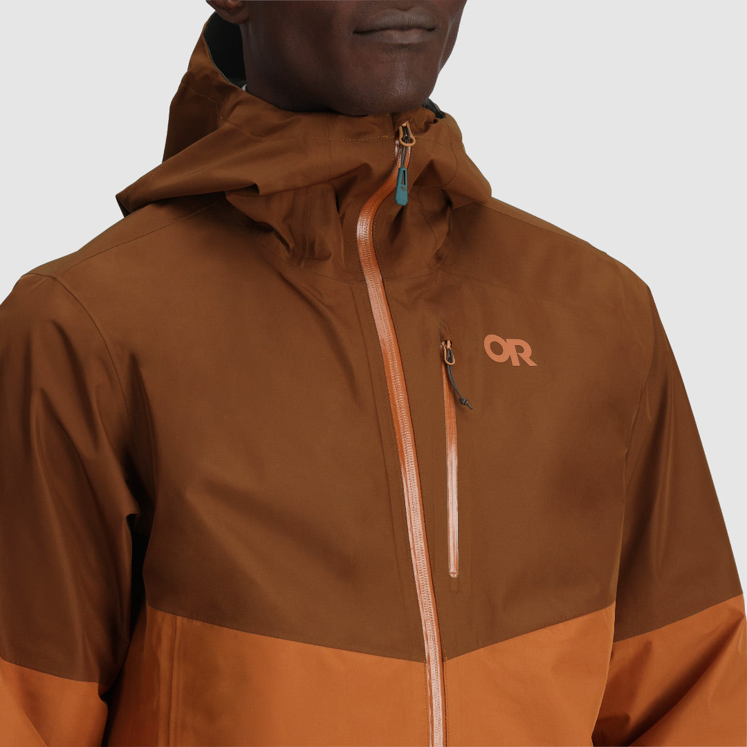 Outdoor Research - Veste imperméable Men's MicroGravity AscentShell Jacket (Lead Outdoor Research - Veste imperméable Men's MicroGravity AscentShell Jacket (Lead