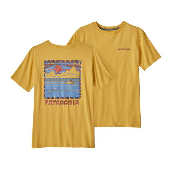 Patagonia®大童款 Regenerative Organic Certified™ Cotton Graphic T-Shirt
