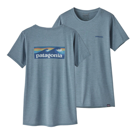 Patagonia®女款 Capilene® Cool Daily Graphic Shirt - Waters