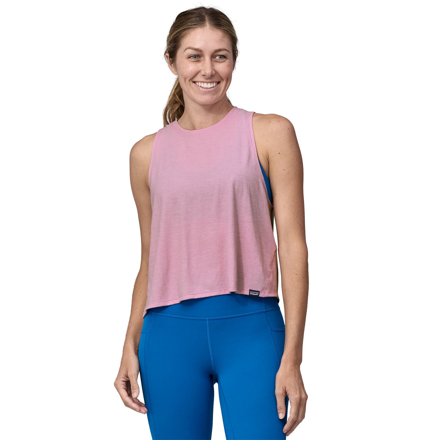 Patagonia®女款 Capilene® Cool Trail Cropped Tank Top