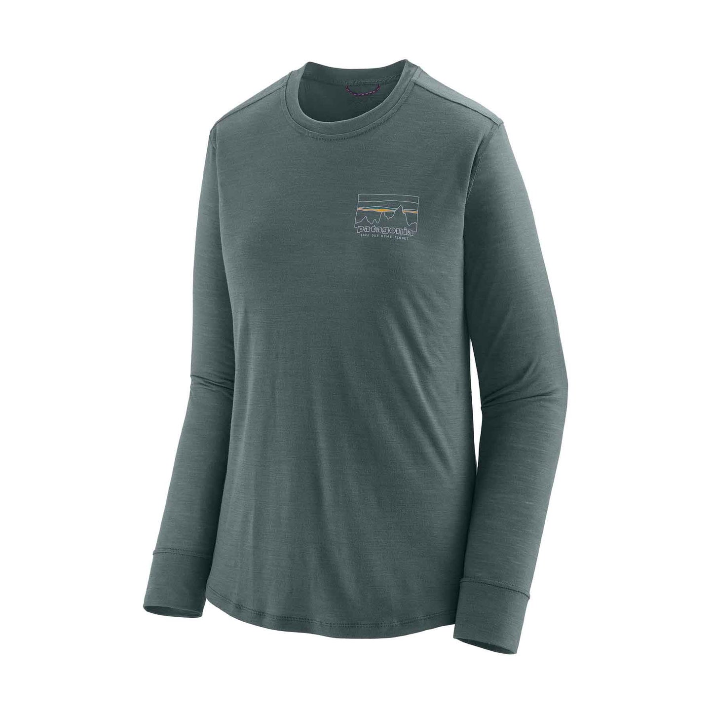 Patagonia®女款 Long-Sleeved Capilene® Cool Merino Graphic Shirt