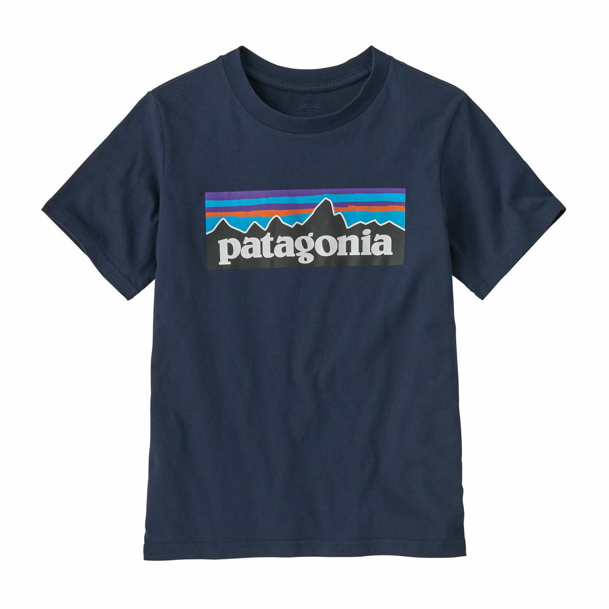 Sherbert Logo Patagonia®大童款 P-6 Logo T-Shirt 再生有機棉短袖上衣 | Pro Outdoor