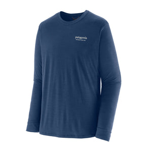 Patagonia®男款 Long-Sleeved Capilene® Cool Merino Blend Graphic Shirt