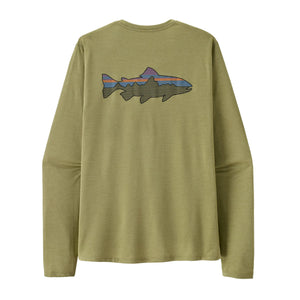 Patagonia®男款 Long-Sleeved Capilene® Cool Sun Shirt - Fitz Roy Trout