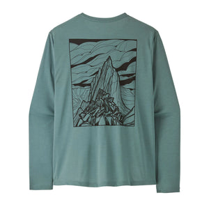 Patagonia®男款 Long-Sleeved Capilene® Cool Daily Shirt - Cloud Crag